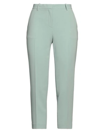 Theory Woman Pants Sage Green Size 2 Triacetate, Polyester