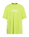BONSAI BONSAI MAN T-SHIRT ACID GREEN SIZE XL COTTON