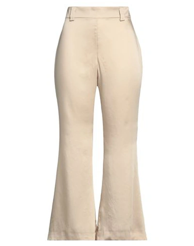 Maliparmi Malìparmi Woman Pants Beige Size 10 Polyester