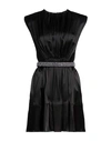 Stella Mccartney Woman Mini Dress Black Size 4-6 Acetate, Viscose, Polyamide