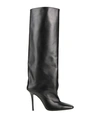 ATTICO THE ATTICO WOMAN BOOT BLACK SIZE 6.5 SOFT LEATHER