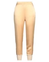 Stella Mccartney Woman Pants Apricot Size 6-8 Acetate, Viscose, Cotton In Orange