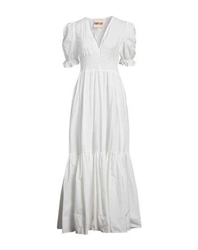 Aniye By Woman Maxi Dress White Size 6 Polyester