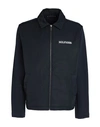 TOMMY HILFIGER TOMMY HILFIGER MAN JACKET MIDNIGHT BLUE SIZE L COTTON, POLYESTER, ELASTANE