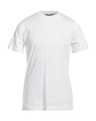 John Richmond Man T-shirt White Size Xxl Cotton