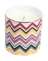 MISSONI MISSONI HOME CANDLE YELLOW SIZE - PORCELAIN, NATURAL WAX