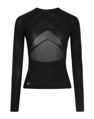 Philipp Plein Woman Sweater Black Size Xs Viscose, Polyester
