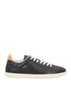 Tod's Man Sneakers Black Size 10 Soft Leather