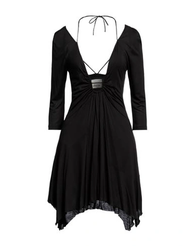 ISABEL MARANT ISABEL MARANT WOMAN MINI DRESS BLACK SIZE 6 VISCOSE