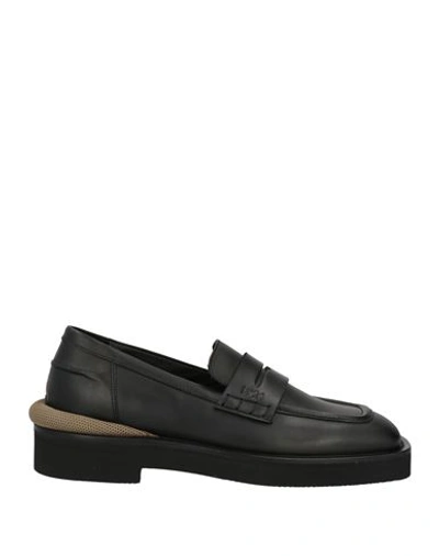 N°21 Woman Loafers Black Size 10 Calfskin