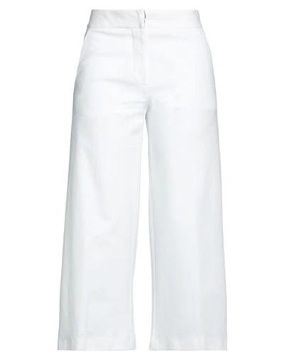 Liviana Conti Woman Pants White Size 8 Viscose, Polyamide, Elastane