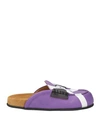 College Sabot With Iconic "x" In Purple