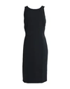 Boutique Moschino Woman Midi Dress Black Size 12 Polyester, Elastane