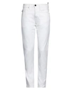 TRAMAROSSA TRAMAROSSA MAN JEANS WHITE SIZE 32 COTTON, ELASTANE