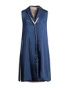 Maliparmi Malìparmi Woman Blazer Navy Size 4 Polyester In Navy Blue