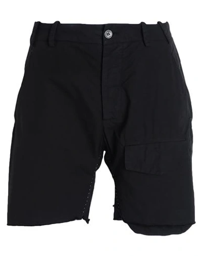 Masnada Man Shorts & Bermuda Shorts Black Size 32 Cotton, Elastane