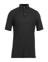 Filippo De Laurentiis Man Polo Shirt Black Size 40 Cotton