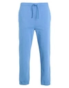 Polo Ralph Lauren Double-knit Jogger Pant Man Pants Light Blue Size L Cotton, Recycled Polyester