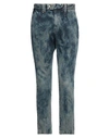 Massimo Sabbadin Man Denim Pants Blue Size L Cotton In Blue