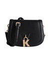 Karl Lagerfeld Woman Cross-body Bag Black Size - Cow Leather