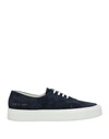 Common Projects Man Sneakers Midnight Blue Size 12 Soft Leather