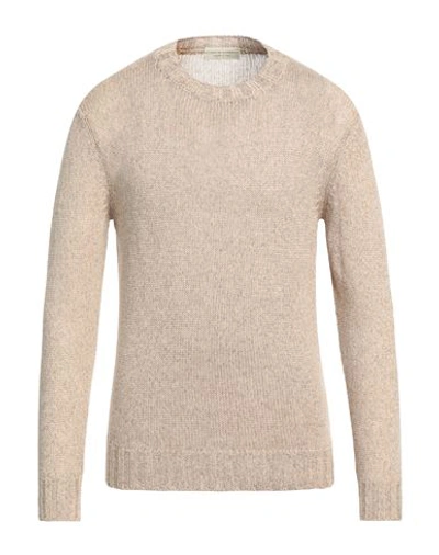 Filippo De Laurentiis Man Sweater Beige Size 38 Cotton In Beige