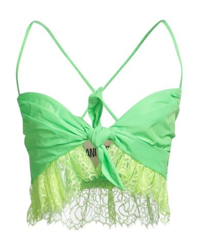 Aniye By Woman Top Lime Green Size 6 Polyester, Polyamide