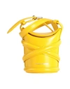 Alexander Mcqueen Woman Cross-body Bag Yellow Size - Soft Leather