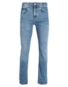 Tommy Hilfiger Man Denim Pants Blue Size 35w-34l Cotton, Elastomultiester, Elastane In Blue