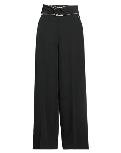 Gil Santucci Woman Pants Black Size 8 Polyester, Elastane