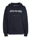 Tommy Hilfiger Man Sweatshirt Midnight Blue Size Xl Cotton