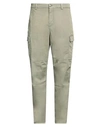 Brunello Cucinelli Man Pants Sage Green Size 34 Cotton, Elastane