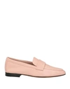 DOUCAL'S DOUCAL'S WOMAN LOAFERS BLUSH SIZE 7.5 SOFT LEATHER