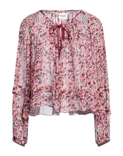 Isabel Marant Étoile Marant Étoile Woman Top Burgundy Size 10 Viscose In Red