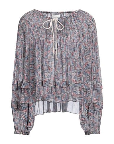 Isabel Marant Étoile Marant Étoile Woman Top Blue Size 8 Viscose