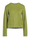 Valentino Garavani Woman Sweater Military Green Size M Wool, Mohair Wool, Polyamide, Elastane