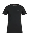 Guess Man T-shirt Black Size S Polyamide, Elastane