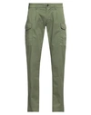 ONE SEVEN TWO ONE SEVEN TWO MAN PANTS MILITARY GREEN SIZE 30 COTTON, ELASTANE