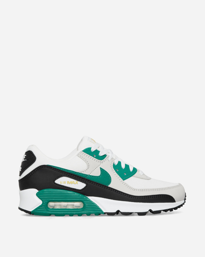 Nike Air Max 90 Trainers White / Malachite In Multicolor