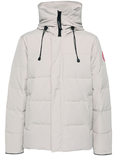 Canada Goose Grey Macmillan Heritage Quilted Jacket In Neutrals | ModeSens