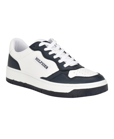Tommy Hilfiger Men's Inkas Lace Up Fashion Sneakers In Navy,white