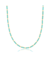 THE LOVERY TURQUOISE BAR NECKLACE