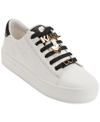Karl Lagerfeld Cate Low Top Sneaker In Bright White,black