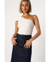 Petal And Pup Petal & Pup Jordana One-shoulder Bodysuit In White
