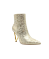 Ninety Union Women's Short Booties On A Architectural Heel In Gold