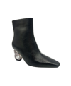 Ninety Union Roxy Pebbled Ankle Boot In Black