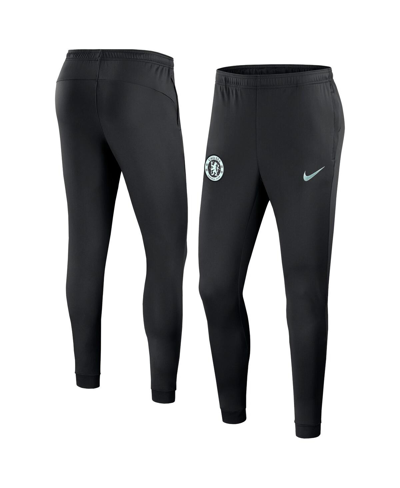 Nike Men's 2023/24 Third Strike Performance Track Pants In Black,mint