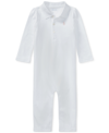 POLO RALPH LAUREN BABY GIRLS COTTON COVERALL