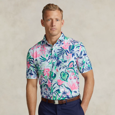 Rlx Golf Classic Fit Performance Polo Shirt In Jardin Floral