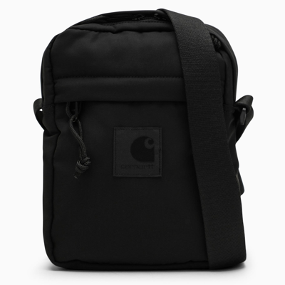Carhartt Wip Black Recycled Polyester Shoulder Bag